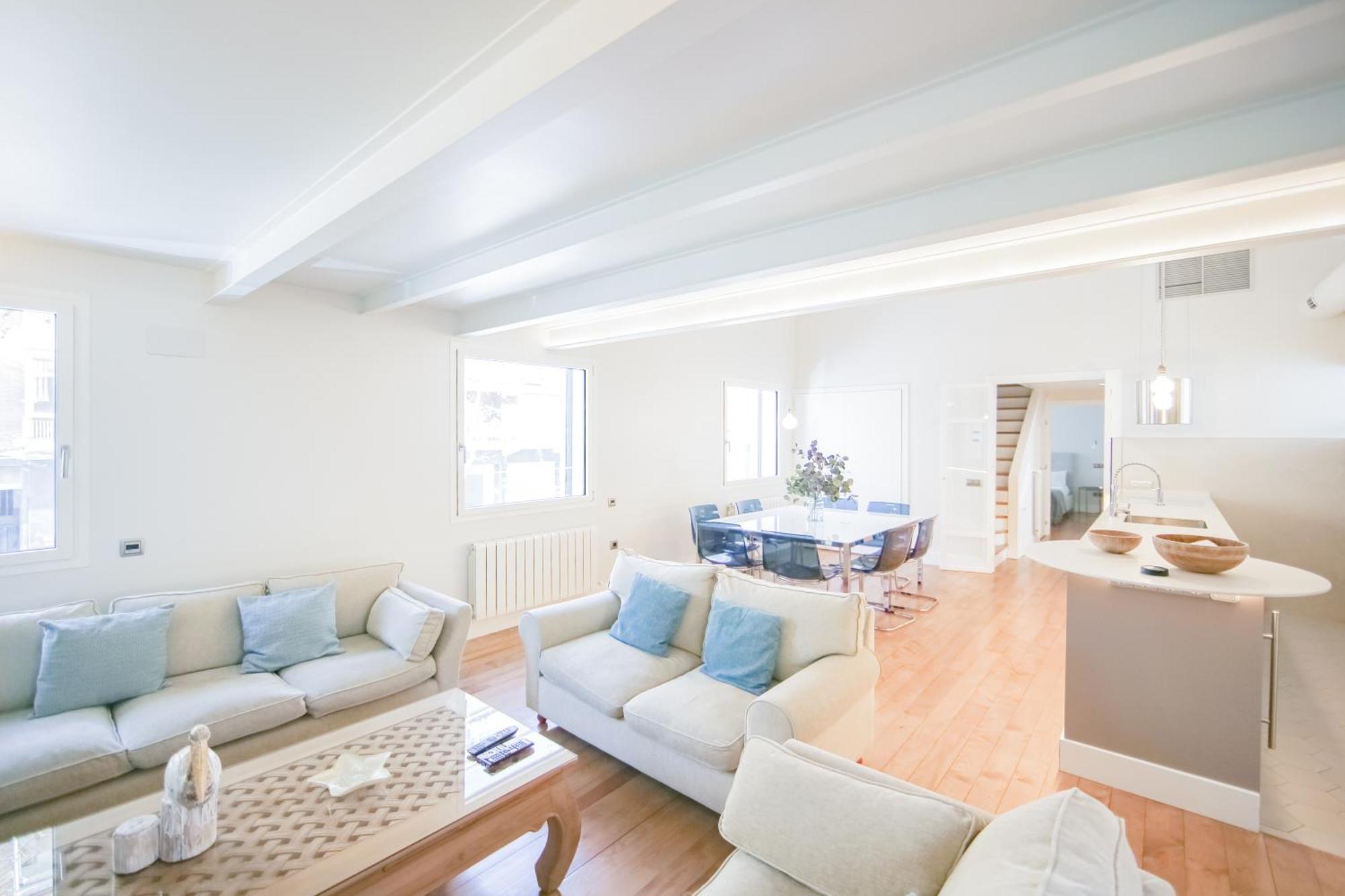 Duplex De Lujo Junto Al Bernabeu Real Madrid Villa Luaran gambar